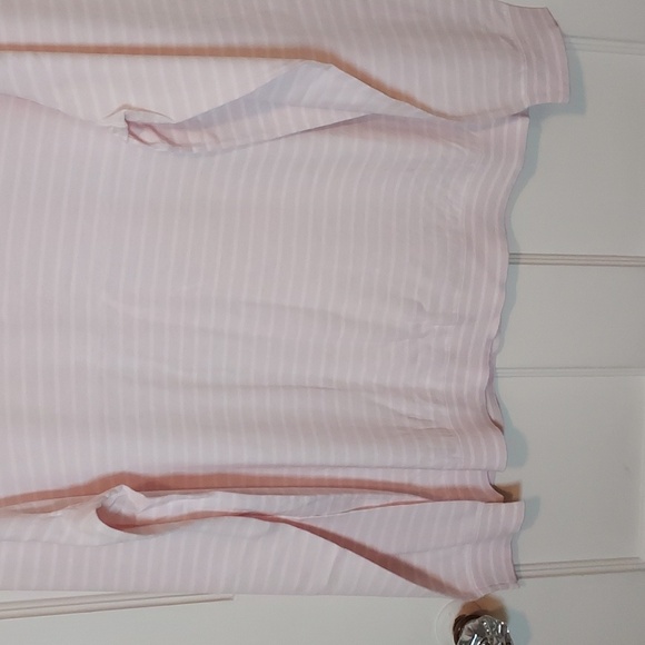 J McLaughlin Mens Cashmere Blend Sweater Pink Stripe - Picture 4 of 13